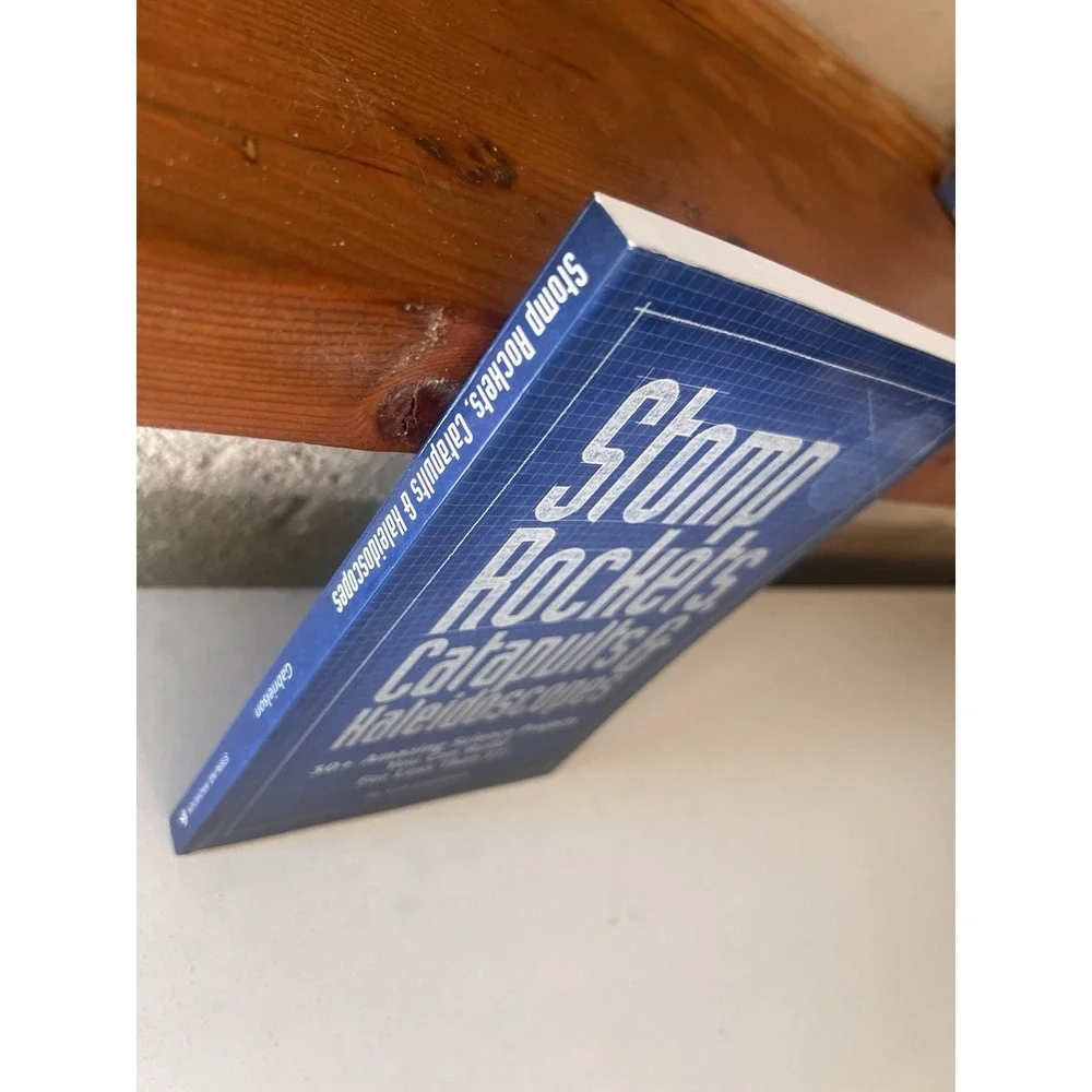 Stomp Rockets, Catapults & - Paperback Book, by Curt Gabrielson - Very Good